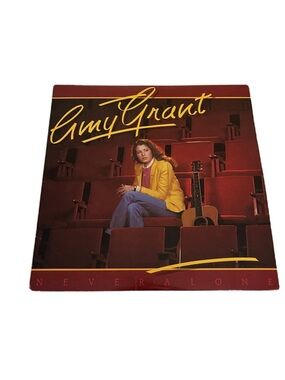 Amy Grant Never Alone Vinyl Record Album – Red & Yellow Cover